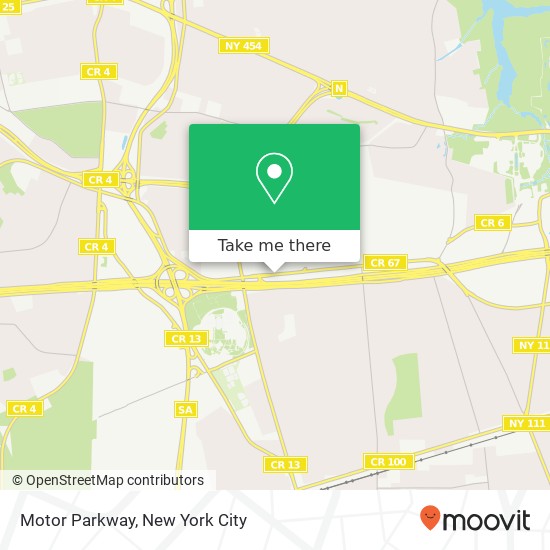 Mapa de Motor Parkway