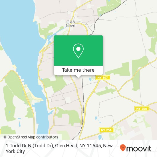 1 Todd Dr N (Todd Dr), Glen Head, NY 11545 map