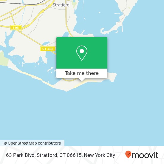 63 Park Blvd, Stratford, CT 06615 map