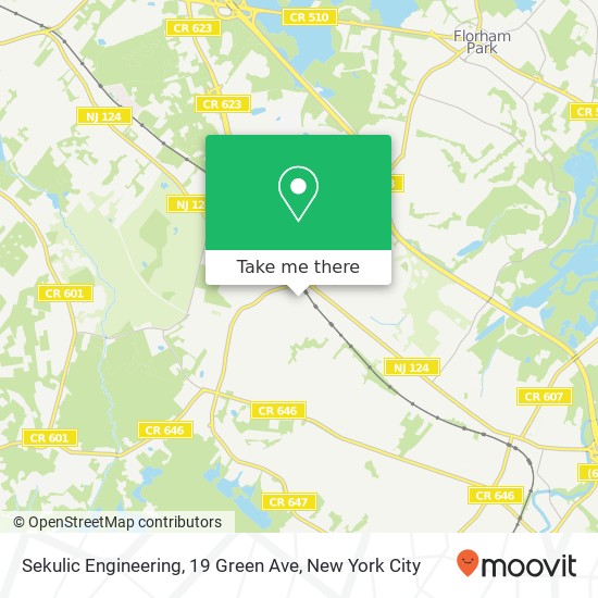 Sekulic Engineering, 19 Green Ave map