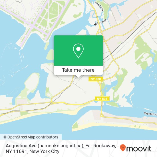 Augustina Ave (nameoke augustina), Far Rockaway, NY 11691 map