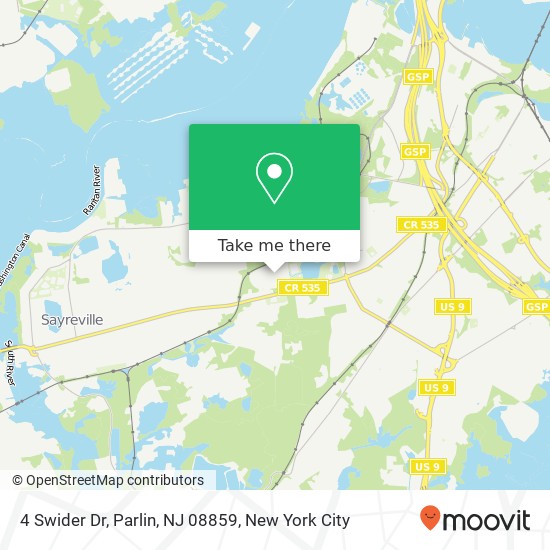 4 Swider Dr, Parlin, NJ 08859 map