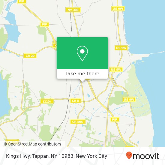 Kings Hwy, Tappan, NY 10983 map