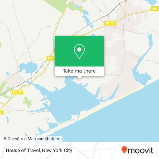 House of Travel map