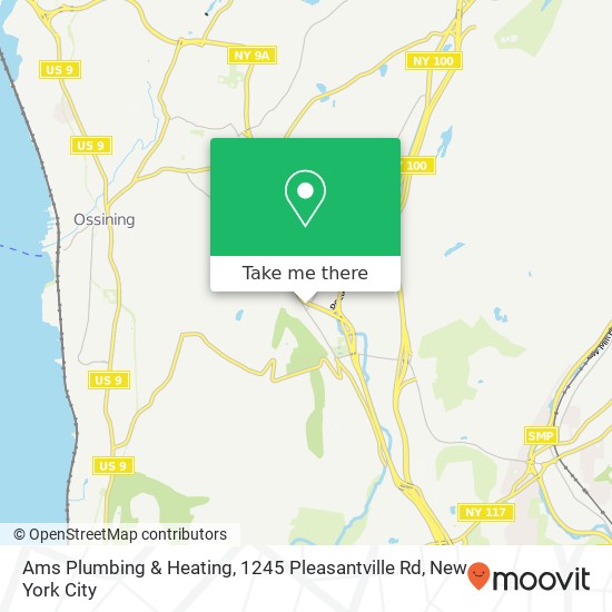 Ams Plumbing & Heating, 1245 Pleasantville Rd map