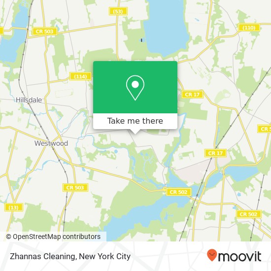 Mapa de Zhannas Cleaning, 613 Alacci Way