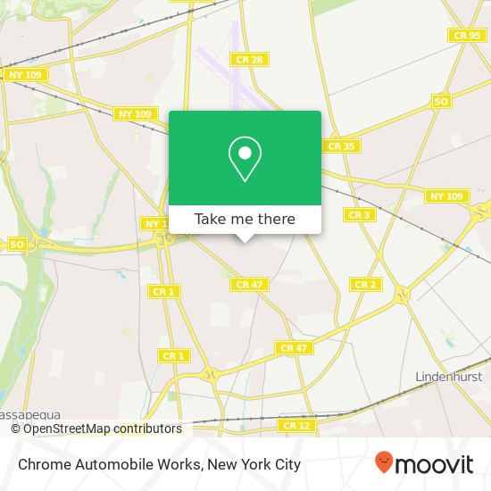 Mapa de Chrome Automobile Works