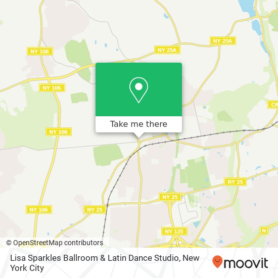 Mapa de Lisa Sparkles Ballroom & Latin Dance Studio