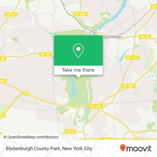 Mapa de Blydenburgh County Park