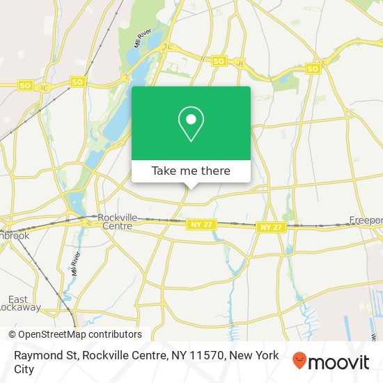 Raymond St, Rockville Centre, NY 11570 map
