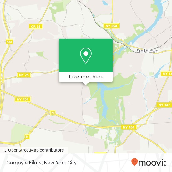 Gargoyle Films map