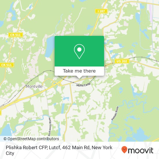 Plishka Robert CFP, Lutcf, 462 Main Rd map