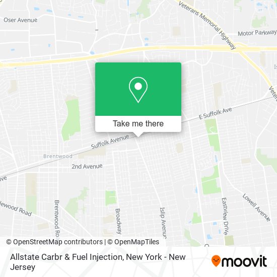 Allstate Carbr & Fuel Injection map