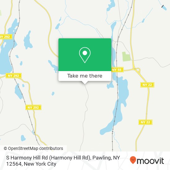 S Harmony Hill Rd (Harmony Hill Rd), Pawling, NY 12564 map