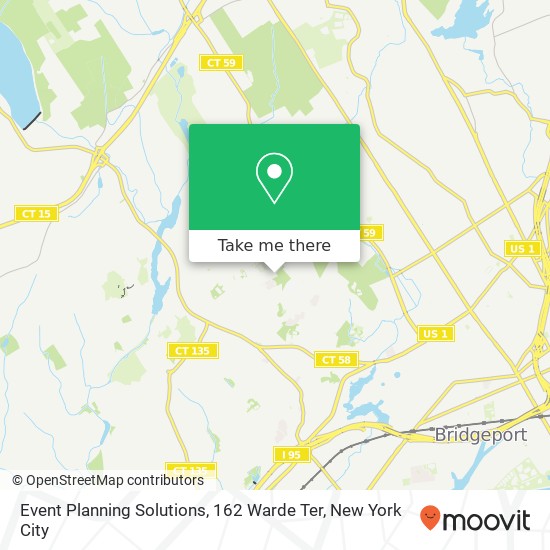 Event Planning Solutions, 162 Warde Ter map