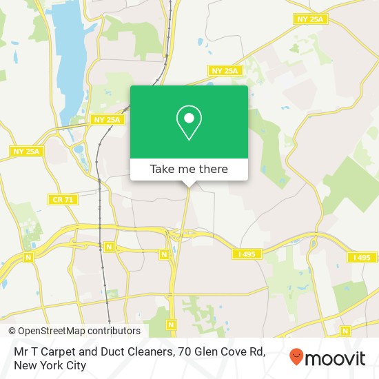 Mr T Carpet and Duct Cleaners, 70 Glen Cove Rd map