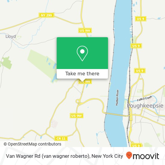 Van Wagner Rd (van wagner roberto), Highland, NY 12528 map