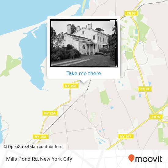 Mapa de Mills Pond Rd, St James (FLOWERFIELD), NY 11780