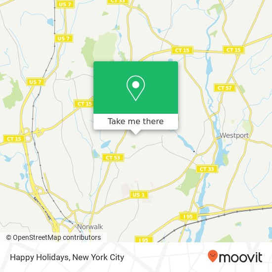 Happy Holidays map