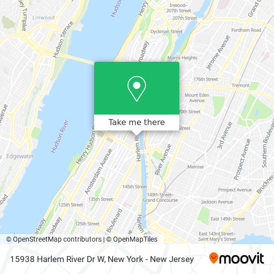 Mapa de 15938 Harlem River Dr W