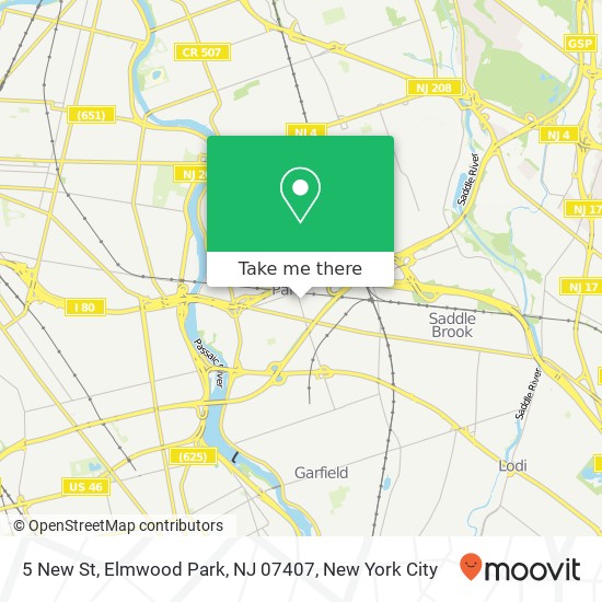 5 New St, Elmwood Park, NJ 07407 map