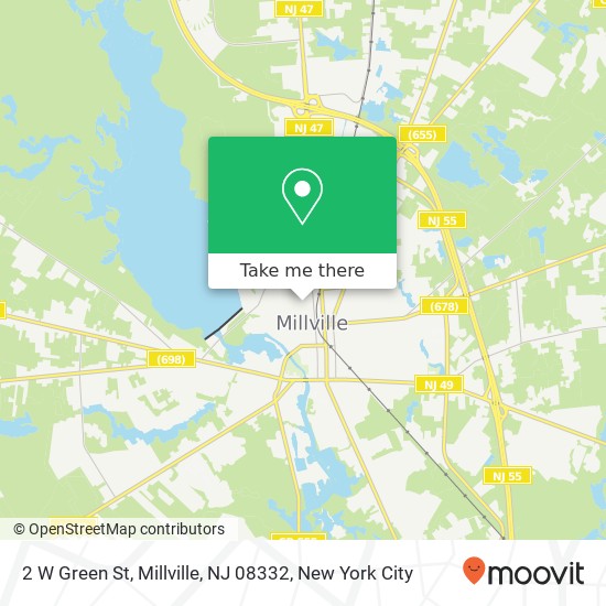 2 W Green St, Millville, NJ 08332 map