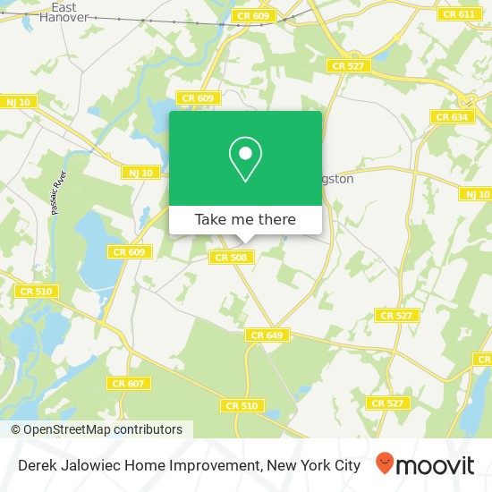 Derek Jalowiec Home Improvement map