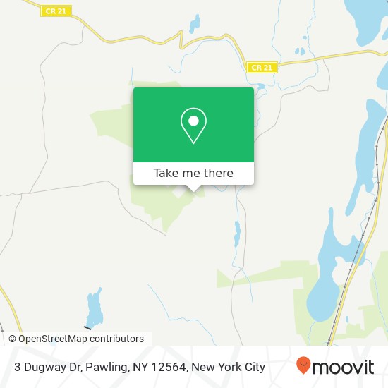 3 Dugway Dr, Pawling, NY 12564 map