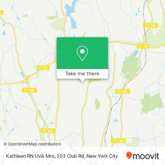 Kathleen RN UVA Mrs, 203 Club Rd map