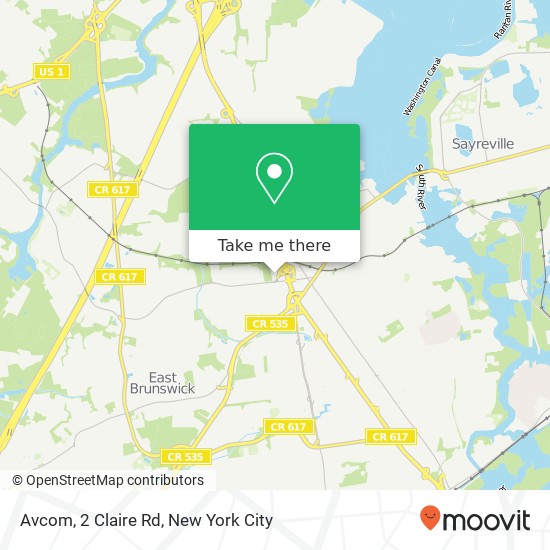 Avcom, 2 Claire Rd map