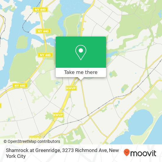 Shamrock at Greenridge, 3273 Richmond Ave map