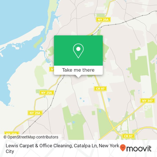 Lewis Carpet & Office Cleaning, Catalpa Ln map