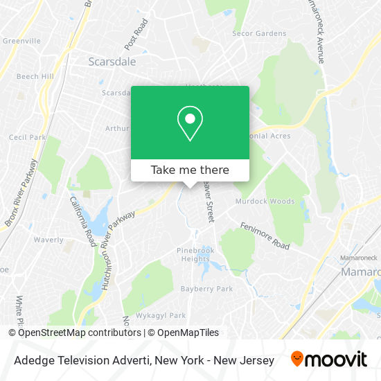 Adedge Television Adverti map