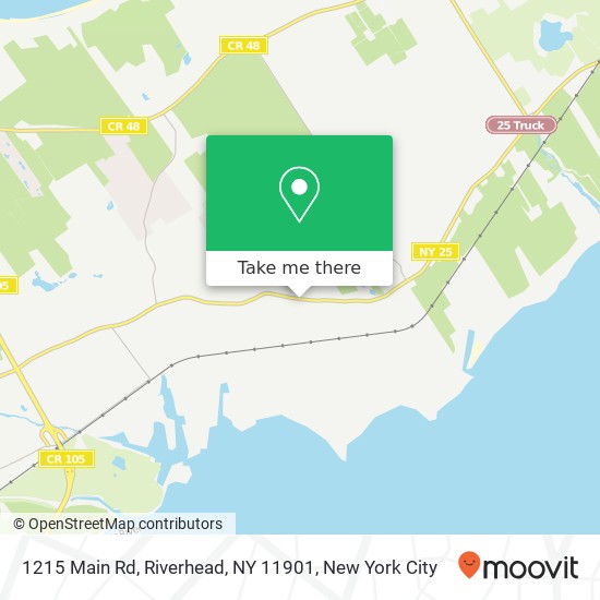 1215 Main Rd, Riverhead, NY 11901 map