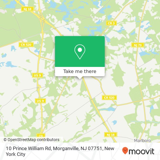 10 Prince William Rd, Morganville, NJ 07751 map