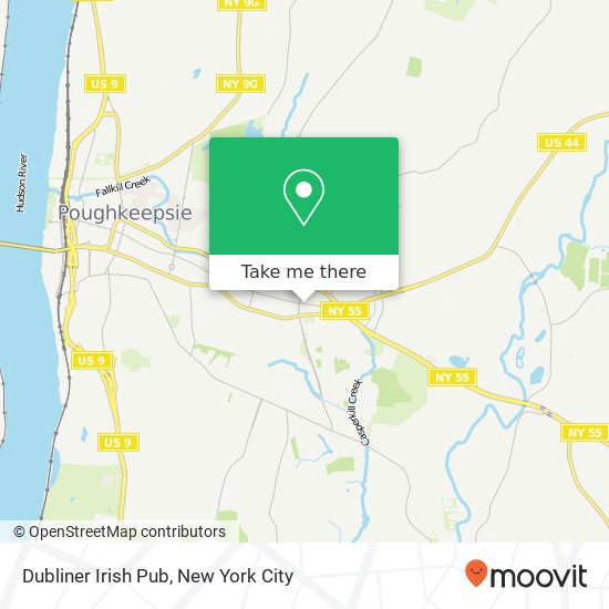 Mapa de Dubliner Irish Pub, 796 Main St