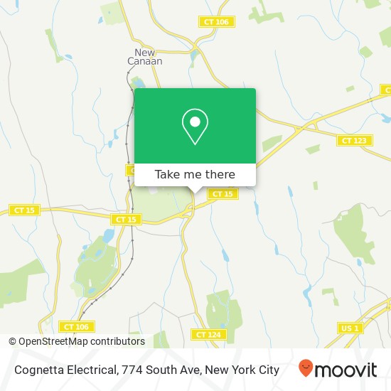 Mapa de Cognetta Electrical, 774 South Ave