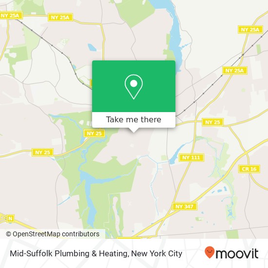 Mapa de Mid-Suffolk Plumbing & Heating