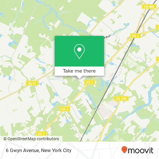 6 Gwyn Avenue map