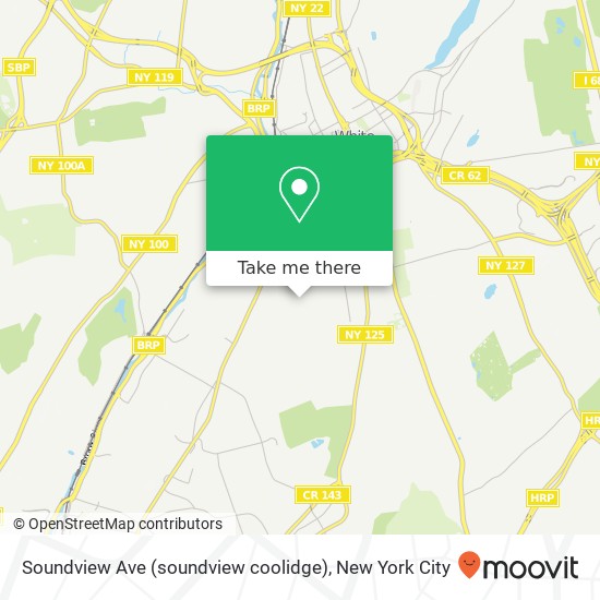 Soundview Ave (soundview coolidge), White Plains, NY 10606 map