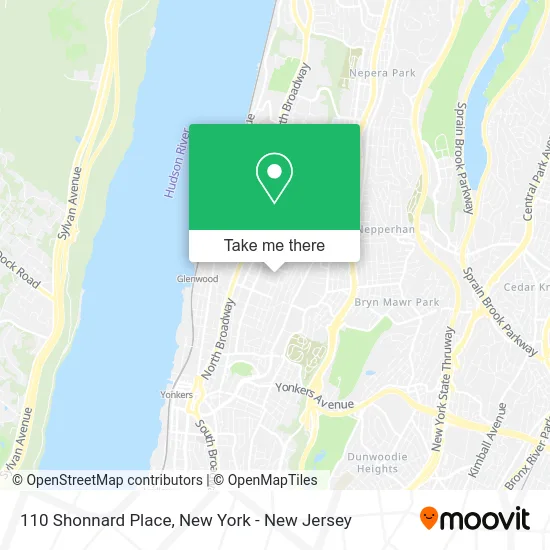 110 Shonnard Place map