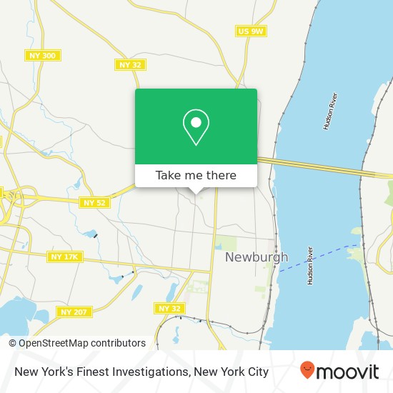 Mapa de New York's Finest Investigations, 372 Fullerton Ave