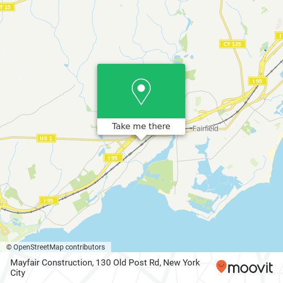 Mayfair Construction, 130 Old Post Rd map