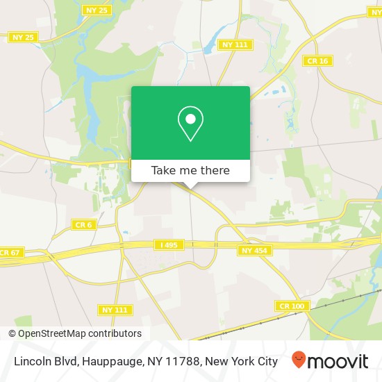 Lincoln Blvd, Hauppauge, NY 11788 map