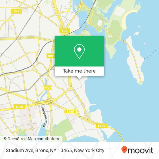 Stadium Ave, Bronx, NY 10465 map