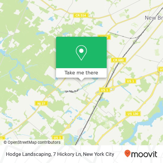 Hodge Landscaping, 7 Hickory Ln map