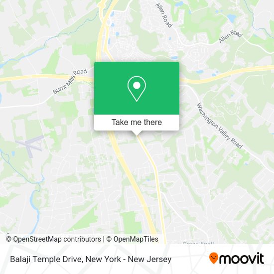 Mapa de Balaji Temple Drive