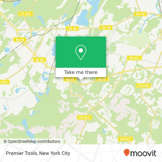 Premier Tools map