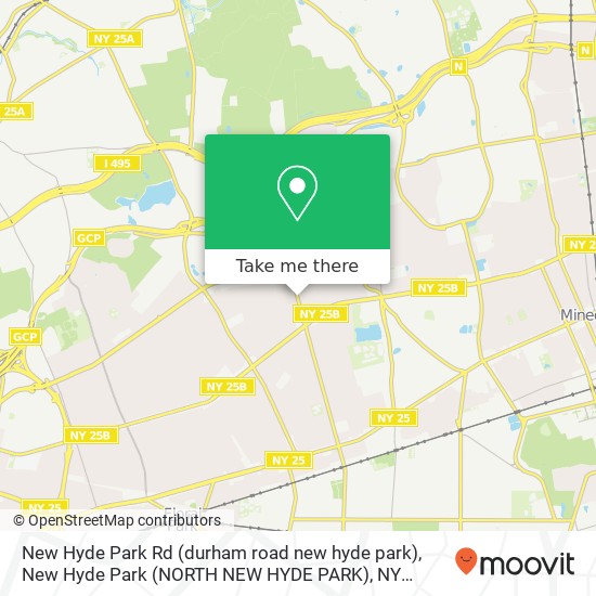 New Hyde Park Rd (durham road new hyde park), New Hyde Park (NORTH NEW HYDE PARK), NY 11040 map