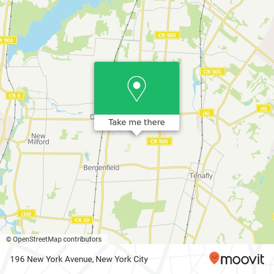 Mapa de 196 New York Avenue